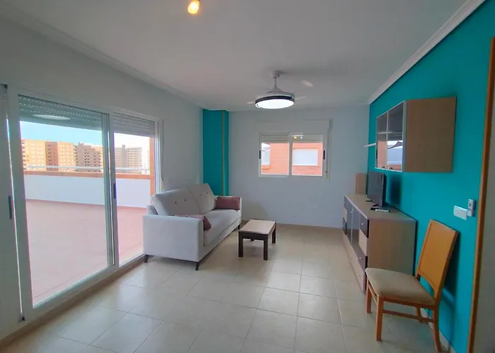 Acv - Torremar-2ª Linea Planta 7 Frontal 3 Appartement *